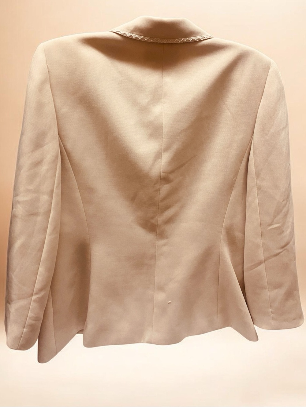 TAHARI Classic Women's Cream Blazer Jacket 12 - Picture 2 of 6